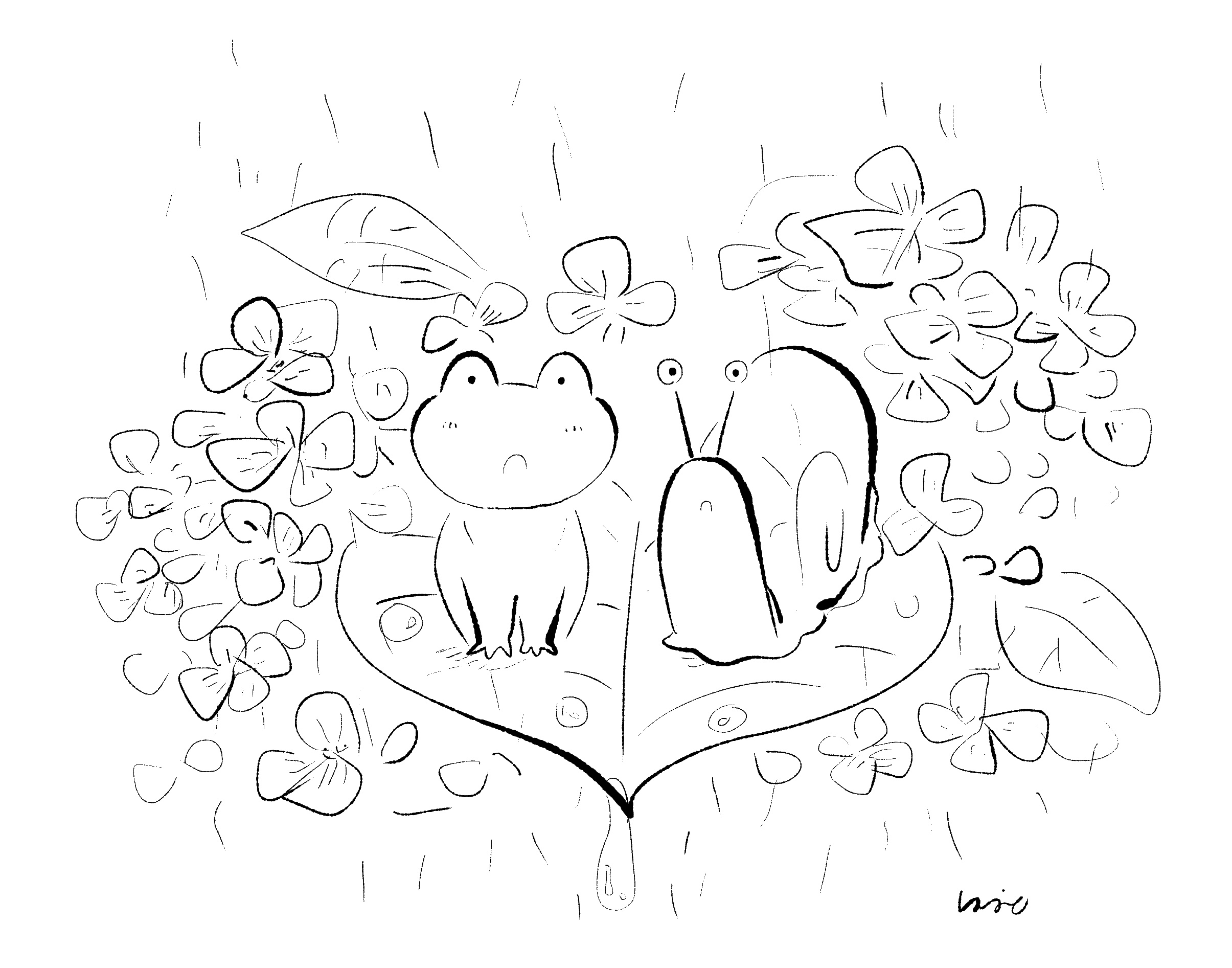 【オリジナル】雨の日の帰り道